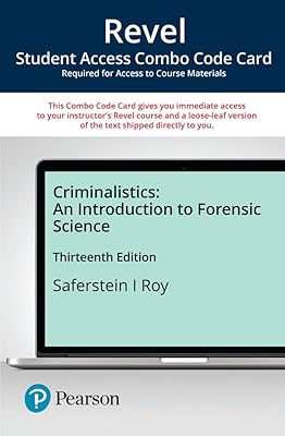 Criminalistics: An Introduction to Forensic Science -- Revel + Print Combo Access Code