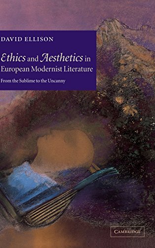 Ethics and Aesthetics in European Modernist Literature: From the Sublime to the Uncanny by David Ellison