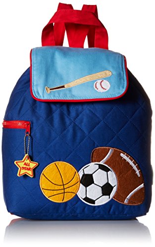 Stephen Joseph Quilted Backpack, Sports - Blue