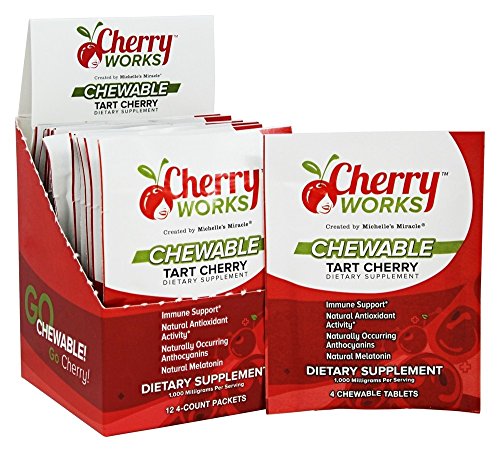 Algopix Similar Product 10 - CHERRY WORKS TART CHERRYCHEWABLE 4