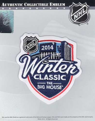 2014 NHL Winter Classic Game Logo Jersey Patch (Detroit Red Wings vs Toronto Maple Leafs)