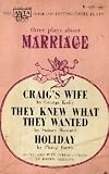 Three Plays About Marriage
