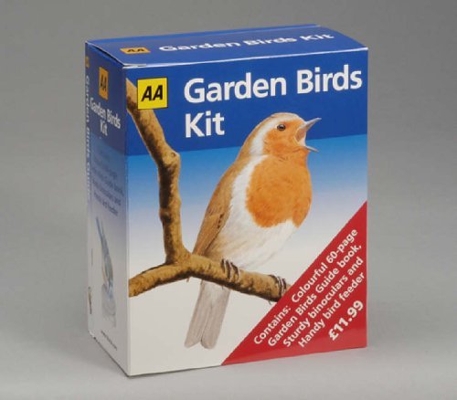 Aa Garden Bird Kit: Aa Garden Bird Guide, Children's Binoculars, Bird Feeder by Automobile Association (Great Britain)