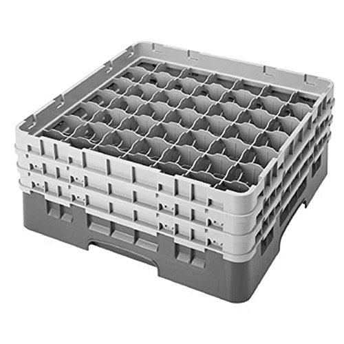 

Cambro Camrack 49 Compartment 8 1/2" Glass Rack, Beige (49S800184) Category: Warewashing Racks
