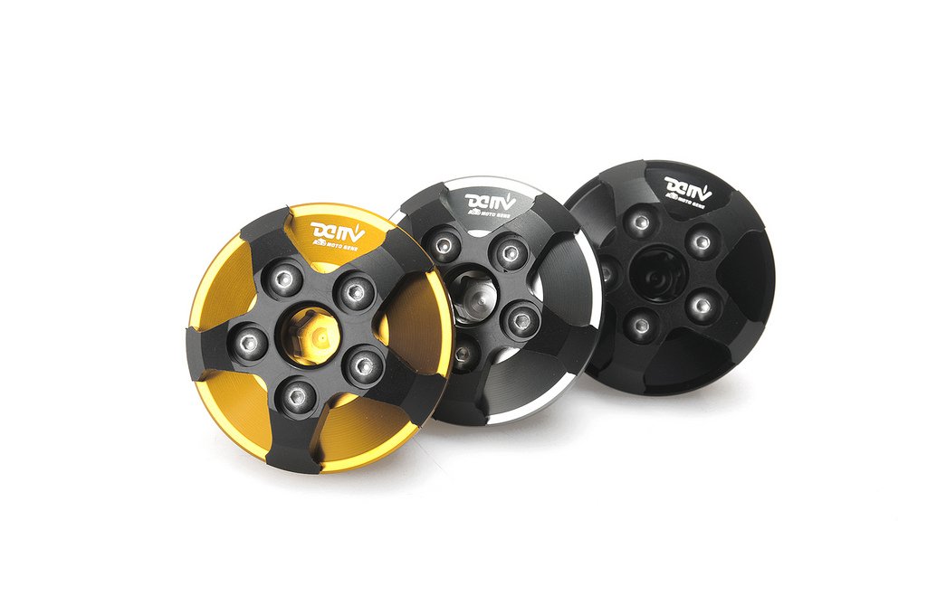 

Dimotiv DMV Exhaust slider for Kawasaki Z1000 10~13 / Z1000 SX (NINJA 1000) 11~13 Gold