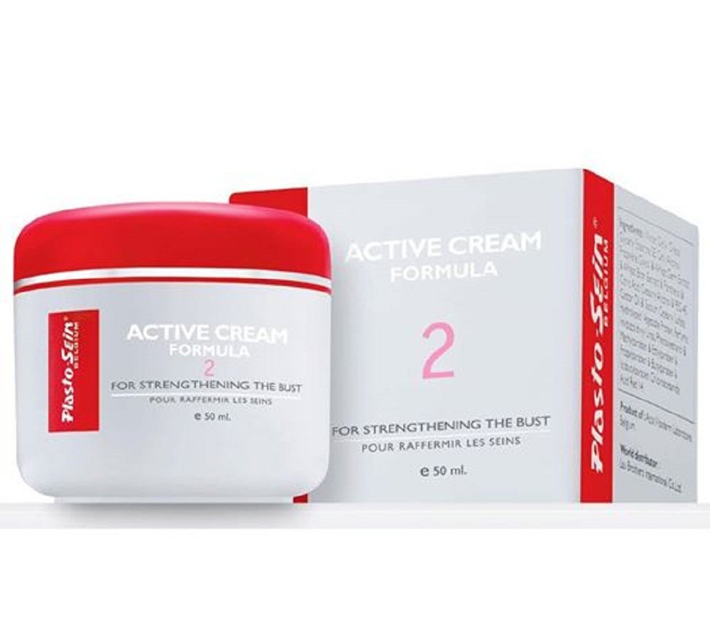 

Plasto Sein Cream Formula 2 Firm Strengthen Bust Breast Herbal 50ml.