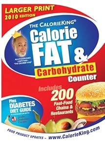 The CalorieKing Calorie, Fat &amp; Carbohydrate Counter 2010