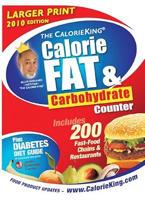 The CalorieKing Calorie, Fat &amp; Carbohydrate Counter 2010