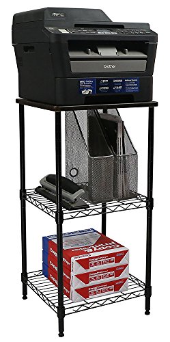 Algopix Similar Product 6 - Apollo Hardware 3Tier Black Wire Shelf