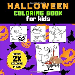 Halloween Coloring Book for Kids (Children's Halloween Books) by Arnie Lightning