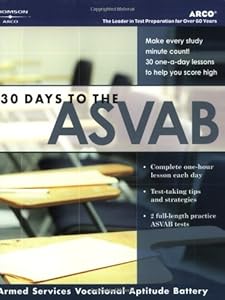 30 Days to ASVAB, 1st ed (Arco 30 Days to the ASVAB)