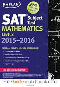 Kaplan SAT Subject Test Mathematics Level 2 2015-2016