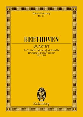 String Quartet in B-flat Major, Op. 18/6