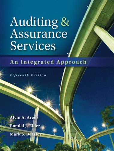Auditing and Assurance Services with ACL Software CD by Alvin A. Arens