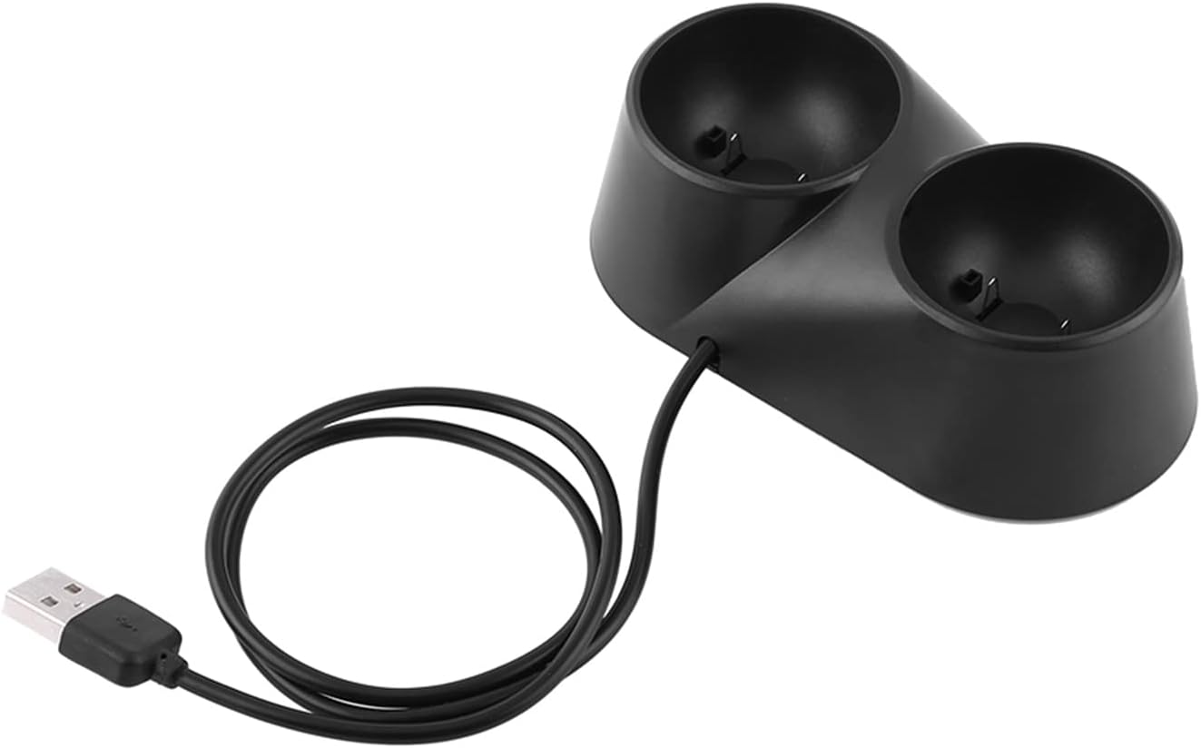 Base di ricarica doppia per controller di movimento PS3 e controller VR._voghion.com