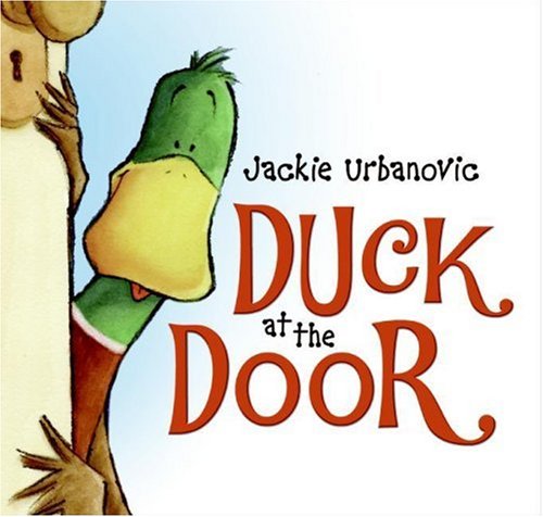 Duck at the Door by Jackie Urbanovic
