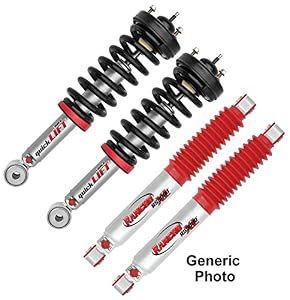Rancho QuickLIFT Struts & RS5000X Gas Shocks For Silverado/Sierra 1500 (0-2" Lift)