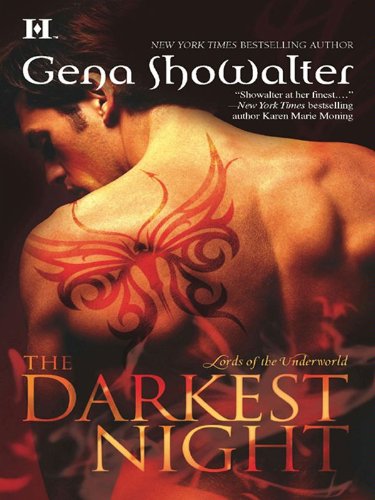The Darkest Night (Lords of the Underworld) by Gena Showalter