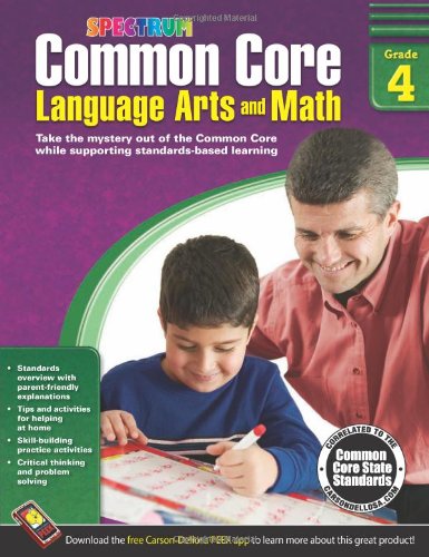Common Core Language Arts and Math, Grade 4 by Spectrum 
			
			
		
		
		
       	 
       		
       			(Compiler)