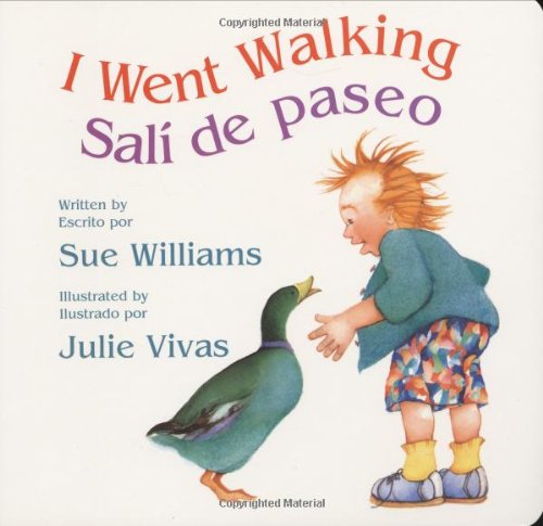 I Went Walking/Sali de paseo: Lap-Sized Board Book by Sue Williams