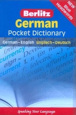 German Pocket Dictionary (Berlitz Pocket Dictionary)