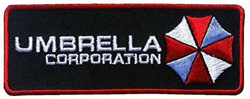 Velcro Resident Evil Umbrella Corporation Embroidered Chest Patch