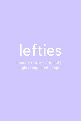 Bullet Journal for Lefties: a lined journal to take notes, write your thoughts and organize your life