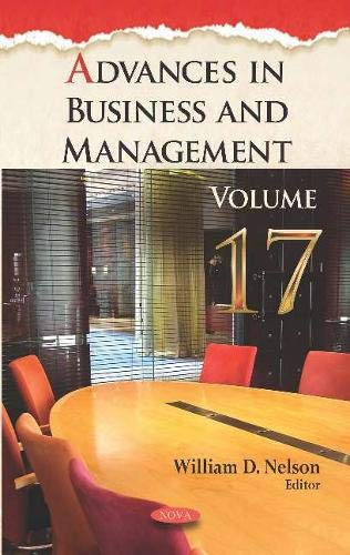 Advances in Business and Management (Advances in Business and Management Forecasting, 17) by William D. Nelson