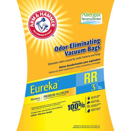 

Arm & Hammer 9-Pack(3* 3 packs) Odor Eliminating Vacuum Bags, Eureka RR TM Premium Allergen