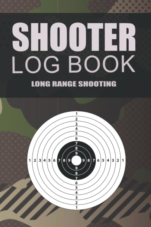 Long Range Shooting Book: Handy Target Diagrams With Grid For An Accomplished Shooter. Essential Data Log Book To Keep Track Of Your Shots, And Write ... Firearm and Weapon You Own (Target Shooting) by Arrow Print