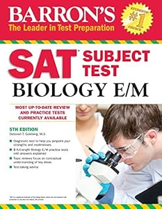 Barron's SAT Subject Test Biology E/M, 5th Edition