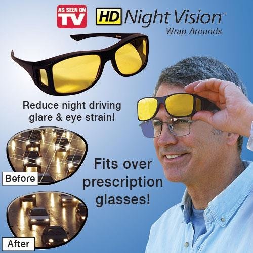 HD Vision(TM) Wraparounds Wrap Around Glasses