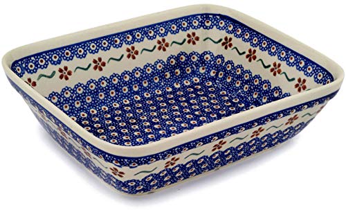 Algopix Similar Product 13 - Polish Pottery 10inch Rectangular