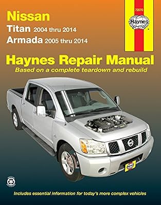 Nissan Titan and Armada 2004 thru 2014: Titan 2004 thru 2014, Armada 2005 thru 2014