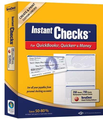 Algopix Similar Product 19 - Instant Checks for QuickBooks Quicken
