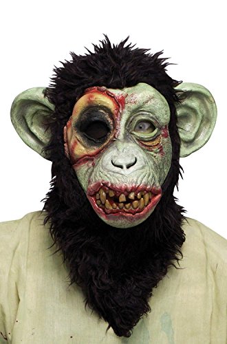 Fun World Zombie Chimp Adult Mask-