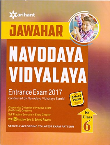Jawahar Navodaya Vidyalaya Entrance Exam 2017 For Class VI