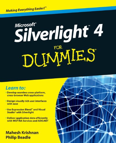 Microsoft Silverlight 4 For Dummies by Mahesh Krishnan