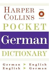 HarperCollins Pocket German Dictionary, 3rd Edition