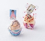 FBAマチ付ラッピングパック中(英字)ビニタイ付48枚 幅70×マチ50×高さ210mm