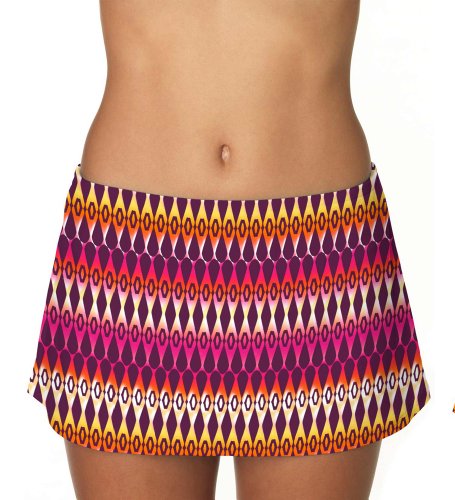 Sunsets Women's Ruby Skirted Hipster Bikini Bottom