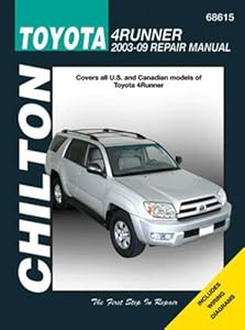 Toyota 4Runner, 2003 - 2009 (Chilton's Total Car Care Repair Manuals)