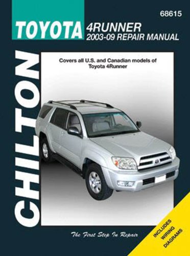 Toyota 4Runner, 2003 - 2009 (Chilton's Total Car Care Repair Manuals) by Chilton