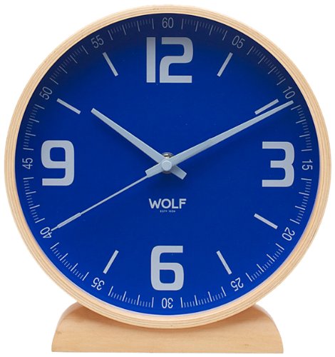 wolf designs 334005 quartz clock