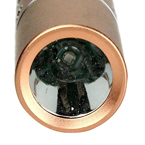Mini 365nm UV Light Flashlight for Jade Cosmetic Fluorescence Detection Rose Golden - Image 5