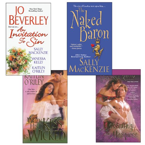 Hot Historicals Bundle with An Invitation to Sin, The Naked Baron, When His Kiss Is Wicked, & Mastering the Marquess by Jo Beverley
