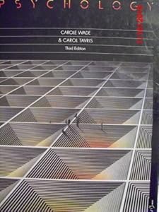 Psychology by Carol Wade, Carole; Tavris