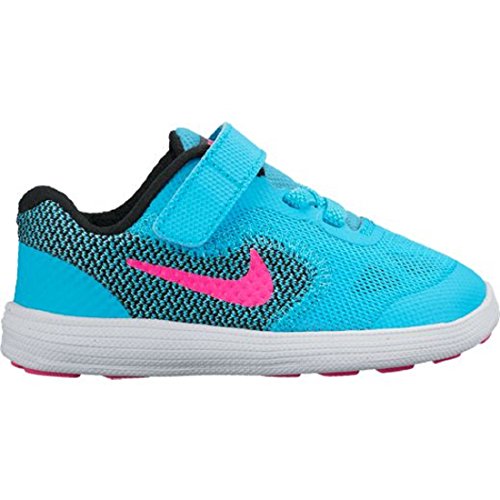 Nike Girls Revolution 3 (TD) Toddler Running Shoe #819418-401