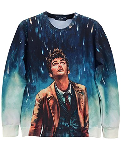 Match Men's Hip Hop 3D Printing Graphic Sweatshirts