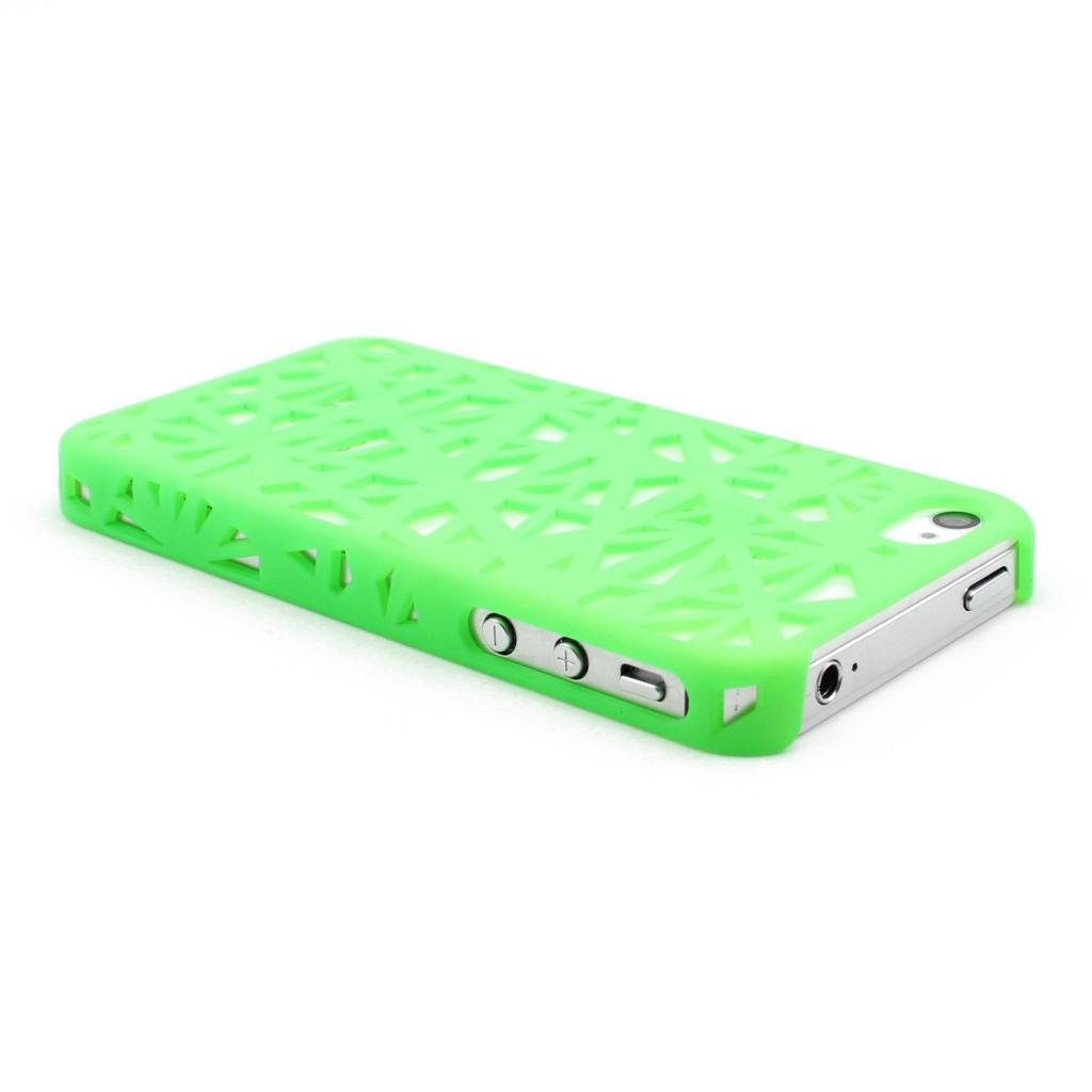 

Generic Hollow-out Bird Nest Phone Hard Back Case for iPhone 4 4S(Green)